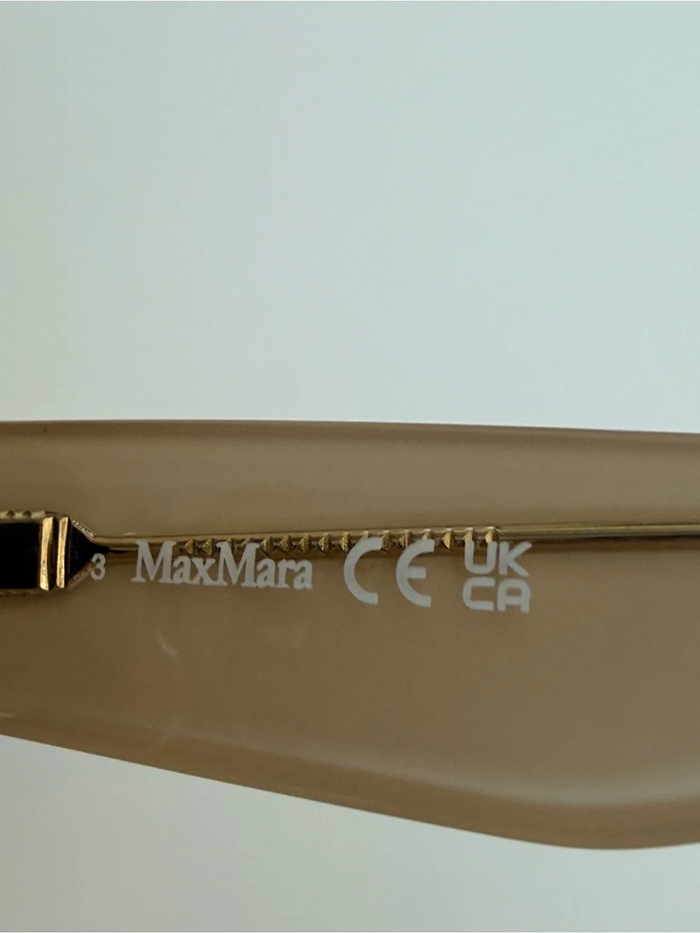 MaxMara Women’s MM0092 BRIDGE Beige Sunglasses 55 MM